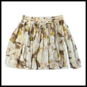CLUB MONACO Silk Flowy Skirt